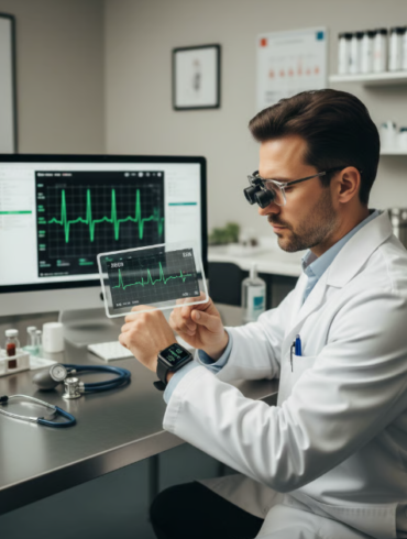 Nowoczesna technologia wearable i urządzenia do monitorowania zdrowia przemieniają sposób, w jaki śledzimy swoje zdrowie i samopoczucie. Od monitorów aktywności fizycznej po urządzenia do pomiaru ciśnienia krwi, tych małych narzędzi można użyć każdego dnia, aby zbierać cenne dane o stanie naszego organizmu. Te dane mogą być następnie interpretowane w kontekście wskazówek lekarza, pomagając nam w lepszym zrozumieniu naszych potrzeb zdrowotnych i podejmowaniu bardziej świadomych decyzji o zdrowiu. Połączenie urządzeń pomiarowych z platformami takimi jak MedicCentre umożliwia holistyczne monitorowanie zdrowia bez przedtem niemożliwych możliwości. Ta rewolucja w monitorowaniu zdrowia pozwala pacjentom być bardziej zaangażowanymi w zarządzanie swoim własnym zdrowiem i zmniejsza zależność od tradycyjnych wizyt medycznych.