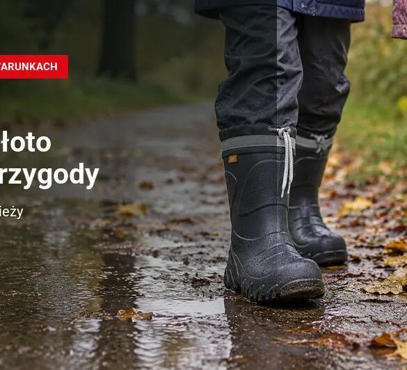 Obuwie na deszcz, błoto i dziecięce przygody z oferty Demar24