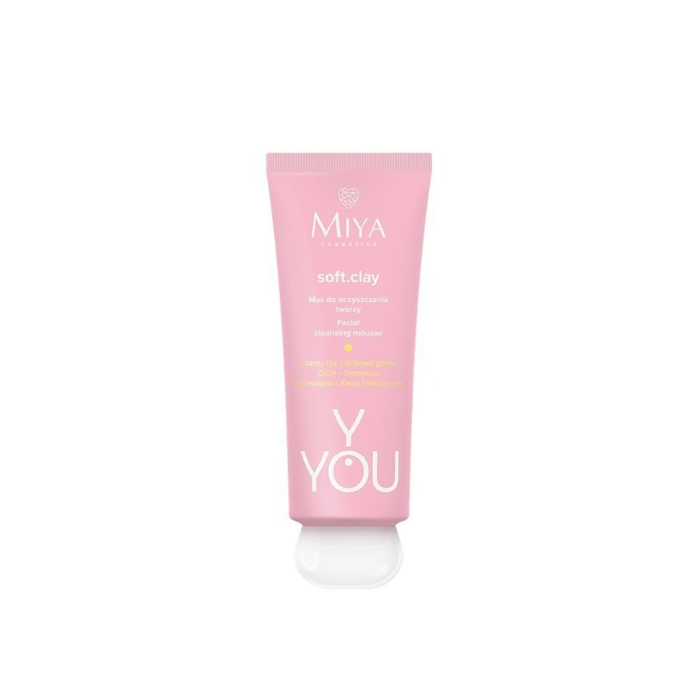 Pianka do mycia twarzy soft.clay Miya