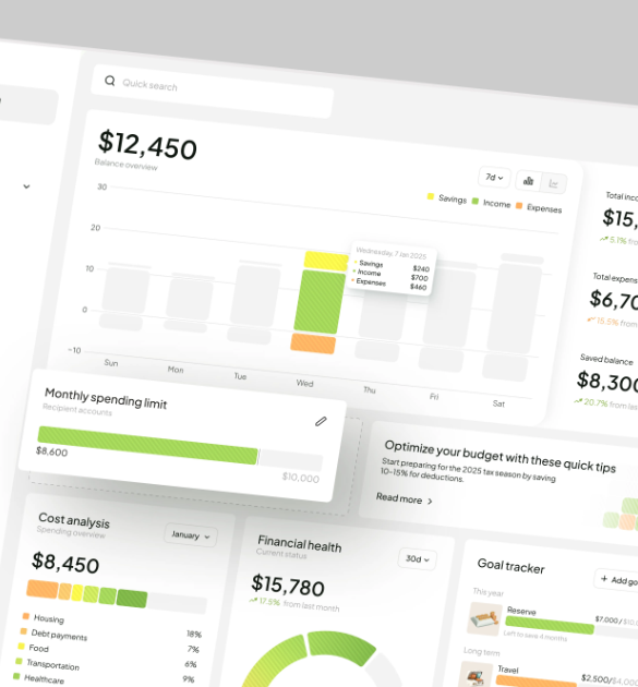 Modern life involves juggling multiple financial accounts, subscriptions and commitments across different banks, investment platforms and services. Managing finances scattered across these disparate systems creates friction, missed details and a lack of clarity about your true financial position. A unified financial dashboard transforms chaos into order by consolidating all your accounts and transactions into one comprehensive, real-time view. This centralized approach to financial management empowers you to make better decisions, spot opportunities and maintain complete awareness of your money. Monarch Money specializes in creating intuitive dashboards that give you instant visibility into every aspect of your financial life, enabling smarter choices and greater peace of mind.